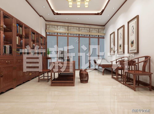 融合传统智慧与现代美学——浙江金华义乌傅素莲中医诊所设计效果图解析